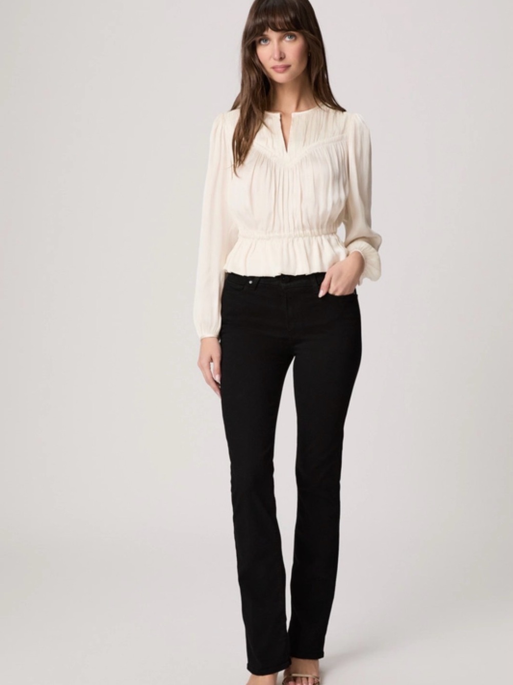 NWT Paige High Rise 32” Bootcut Jean Sz 30